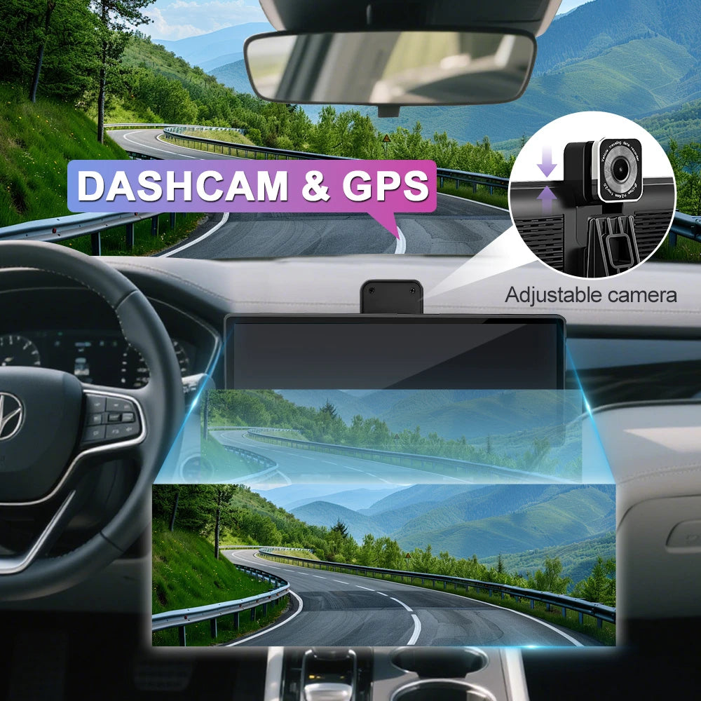 10-inch CarConnect Smart Display (2025 Model) + FREE REVERSE CAMERA