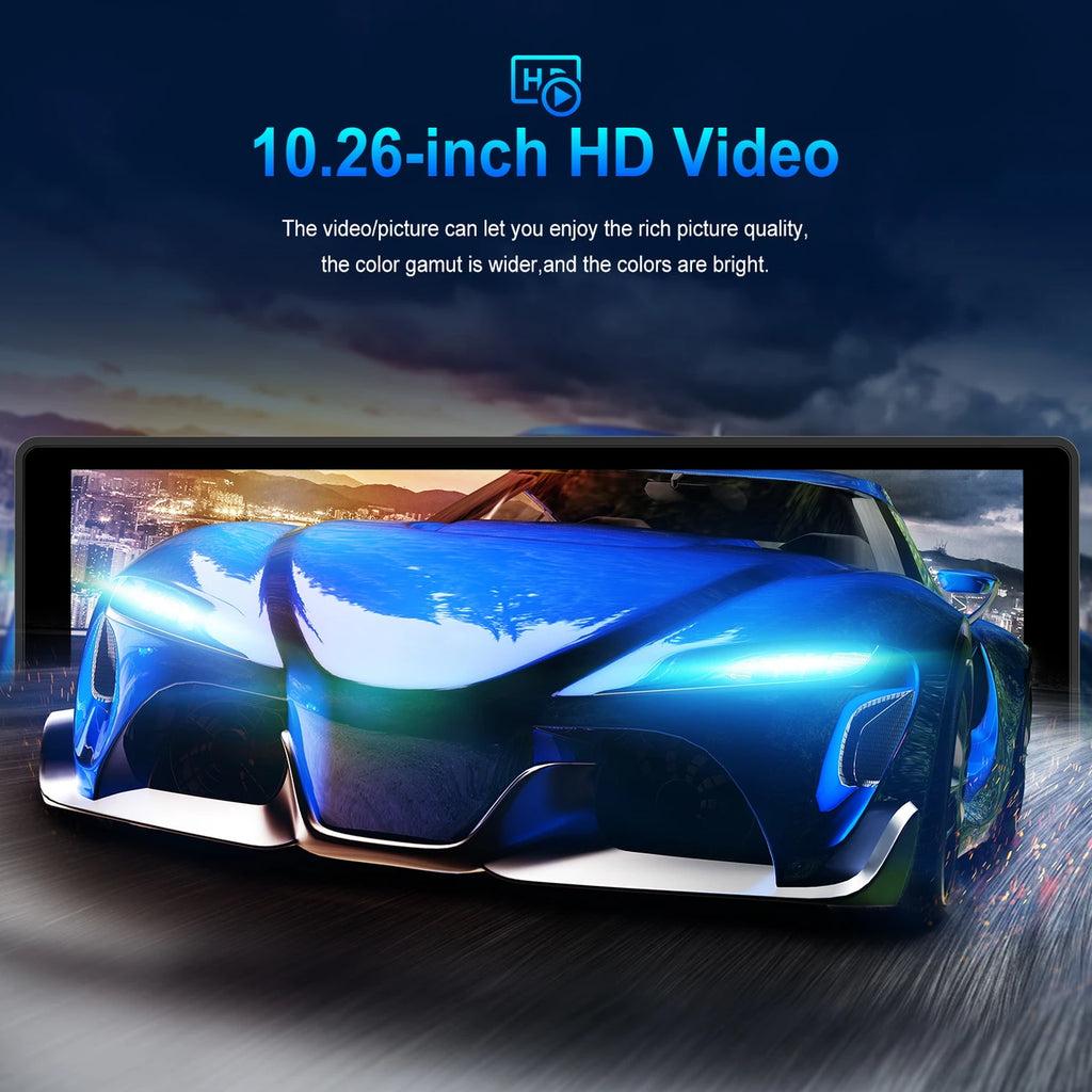 10-inch CarConnect Smart Display (2025 Model) + FREE REVERSE CAMERA