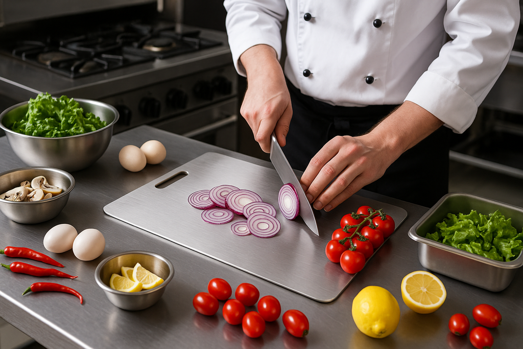 TitanChef™️ - 100% Pure Titanium Cutting Board