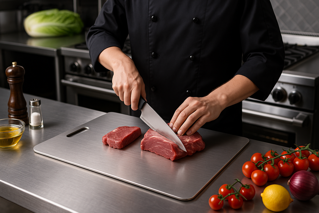 TitanChef™️ - 100% Pure Titanium Cutting Board