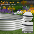 🌱 Galvanised Steel Raised Garden Bed – Built for Aussie Backyards! OVAL SHAPE