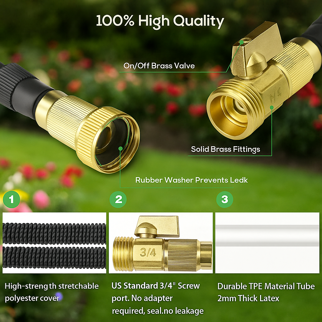 Expandable Garden Hose