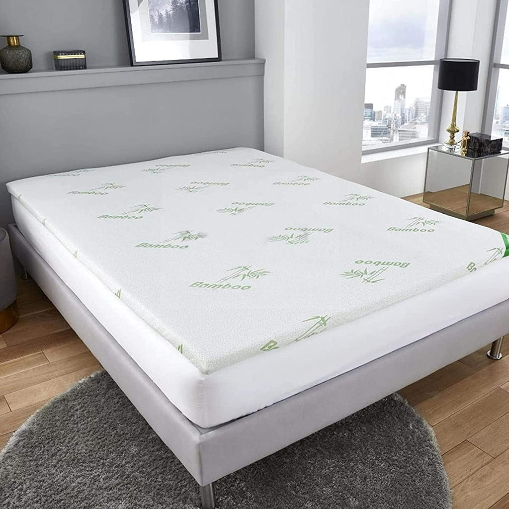 Bamboo Memory Foam Mattress Topper