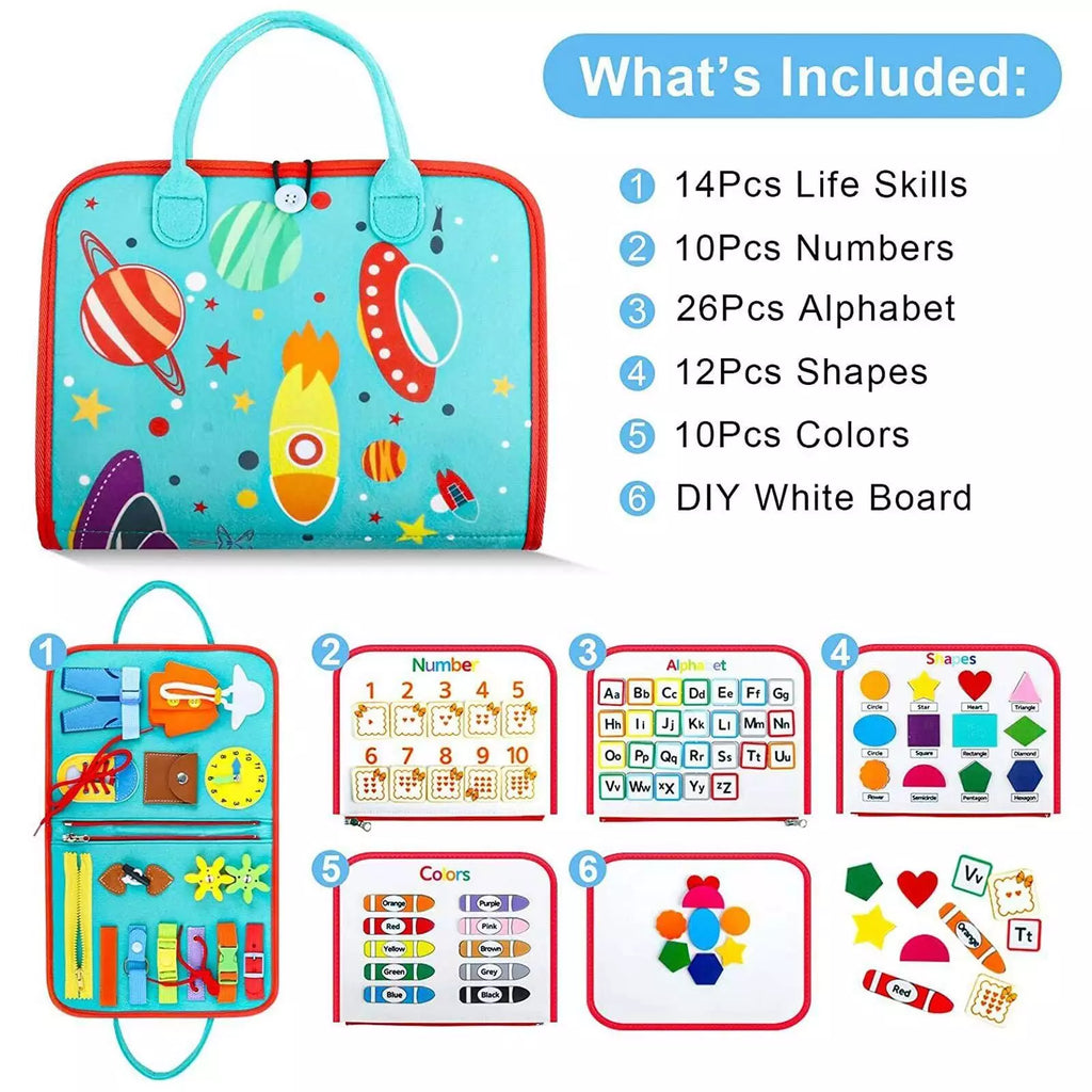 WonderPlay™️ Sensory Busy Board - 50% OFF
