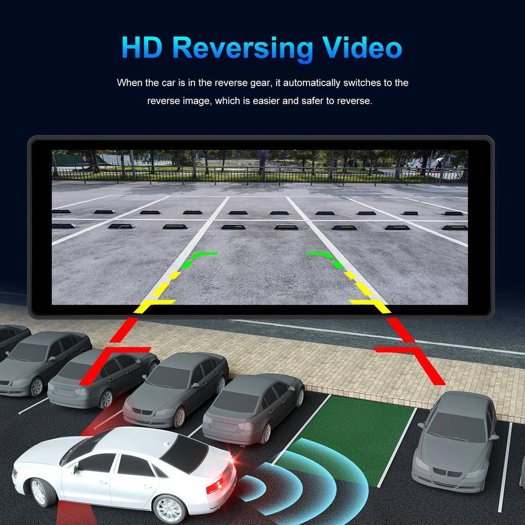 10-inch CarConnect Smart Display (2025 Model) + FREE REVERSE CAMERA