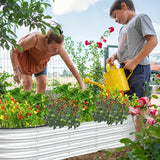 🌱 Galvanised Steel Raised Garden Bed – Built for Aussie Backyards!