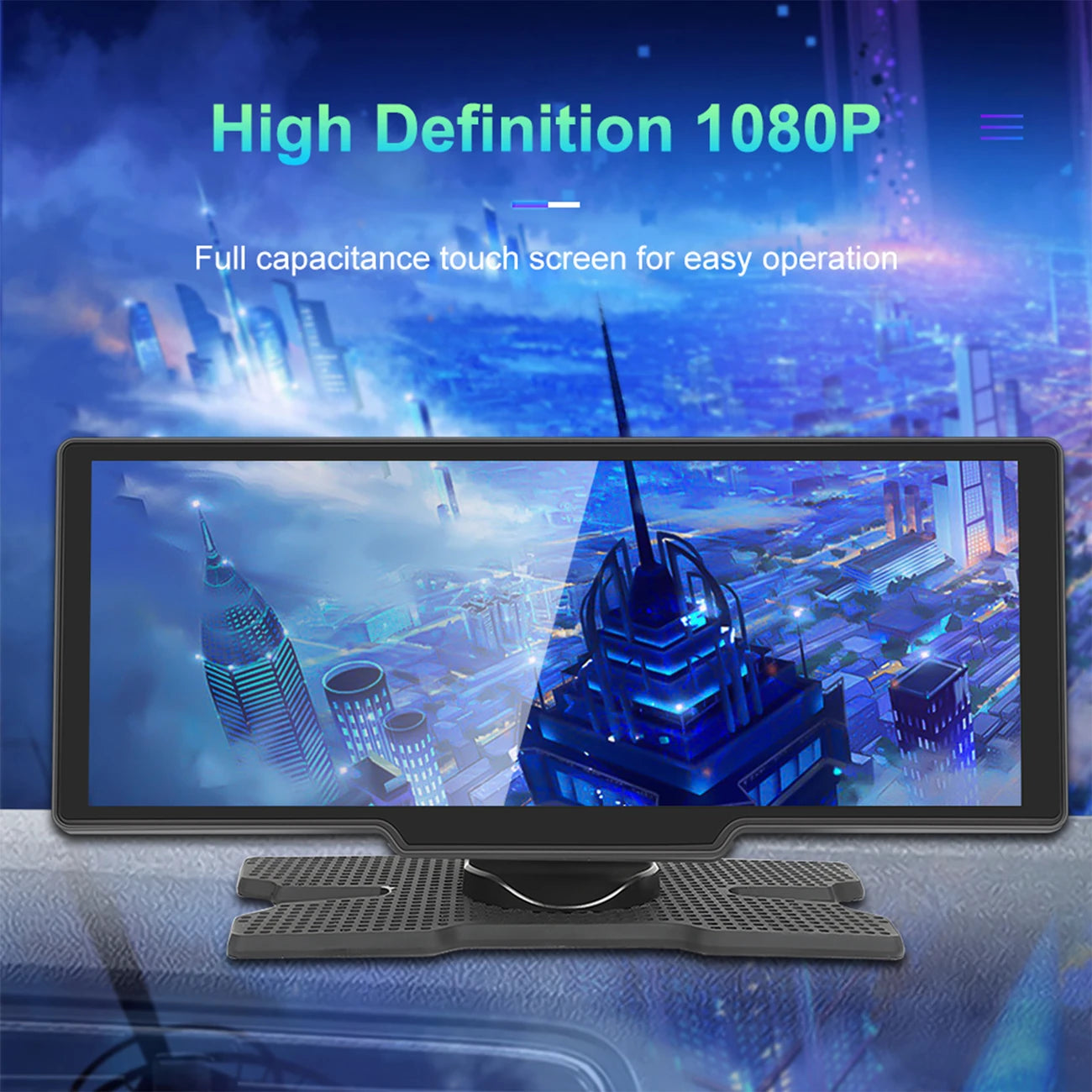 10-inch CarConnect Smart Display (2025 Model) + FREE REVERSE CAMERA