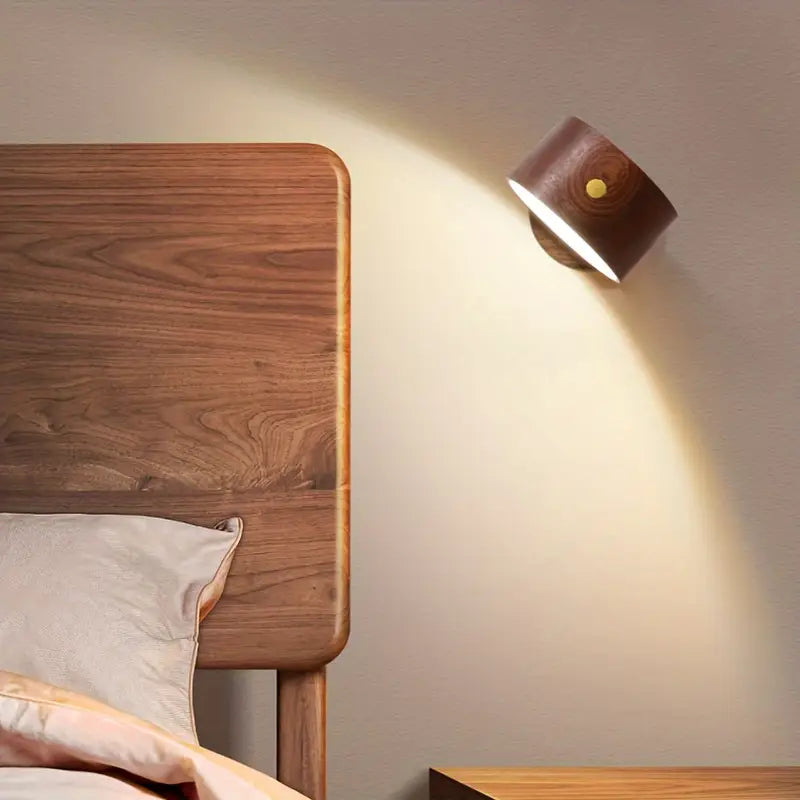 LumiFlex Duo: LED Rechargeable Wall Sconce