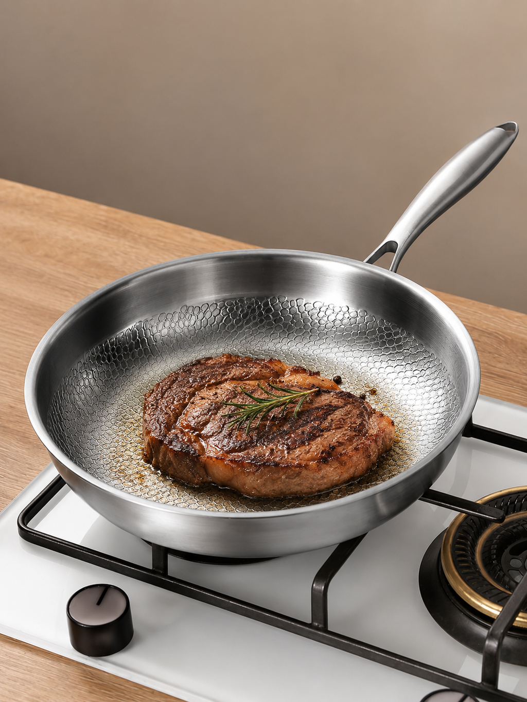 Pure Titanium Non-Stick Frying Pan