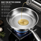 Pure Titanium Non-Stick Frying Pan