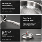 Pure Titanium Non-Stick Frying Pan