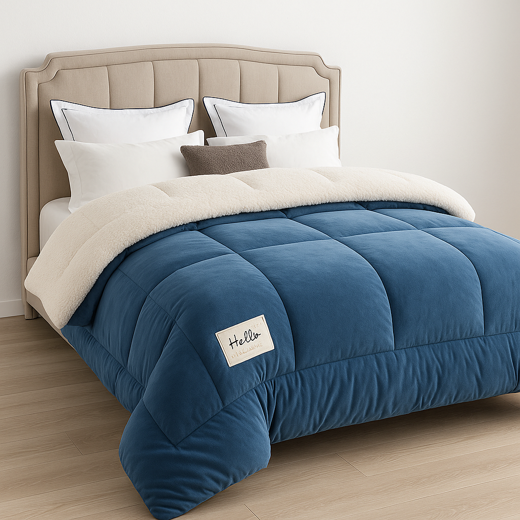 Premium Reversible Sherpa Doona- 50% OFF TODAY