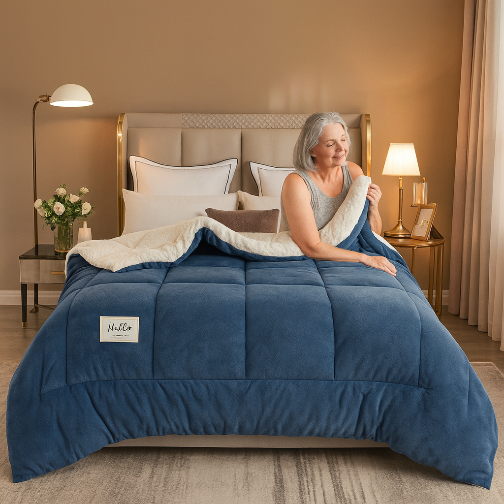 Premium Reversible Sherpa Doona- 50% OFF TODAY