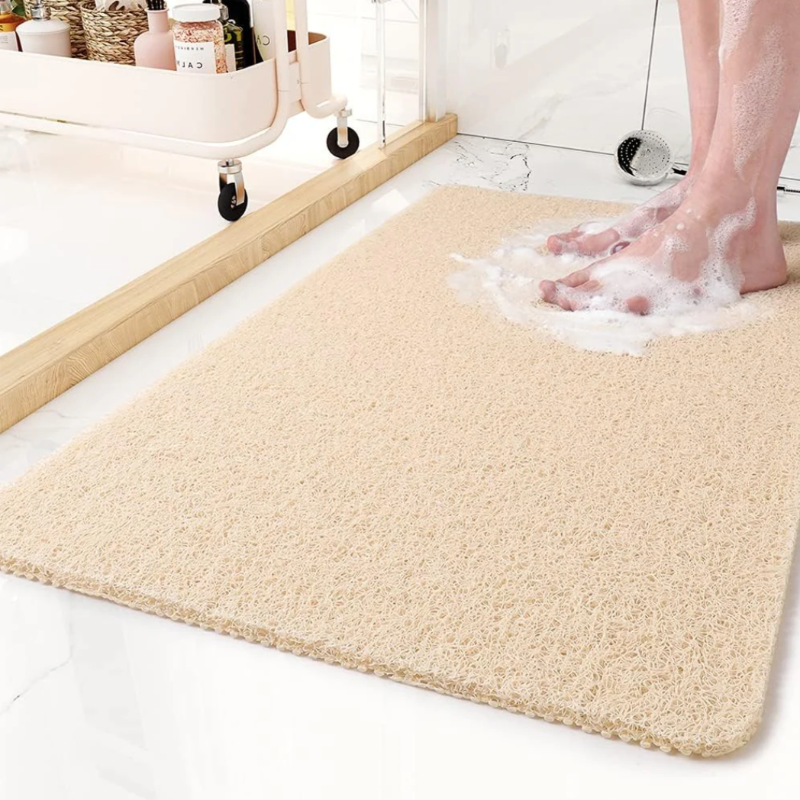 Loofa Non-Slip Shower Mat