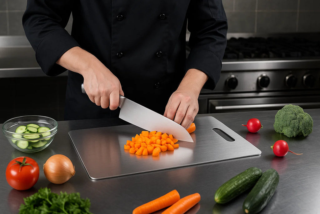 TitanChef™️ - 100% Pure Titanium Cutting Board