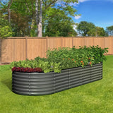 🌱 Galvanised Steel Raised Garden Bed – Built for Aussie Backyards!