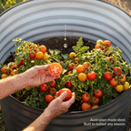🌱 Galvanised Steel Raised Garden Bed – Built for Aussie Backyards! ROUND SHAPE