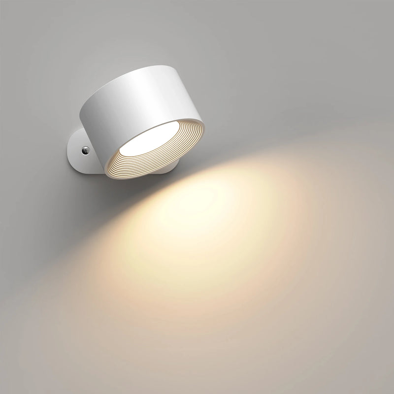 LumiFlex Duo: LED Rechargeable Wall Sconce