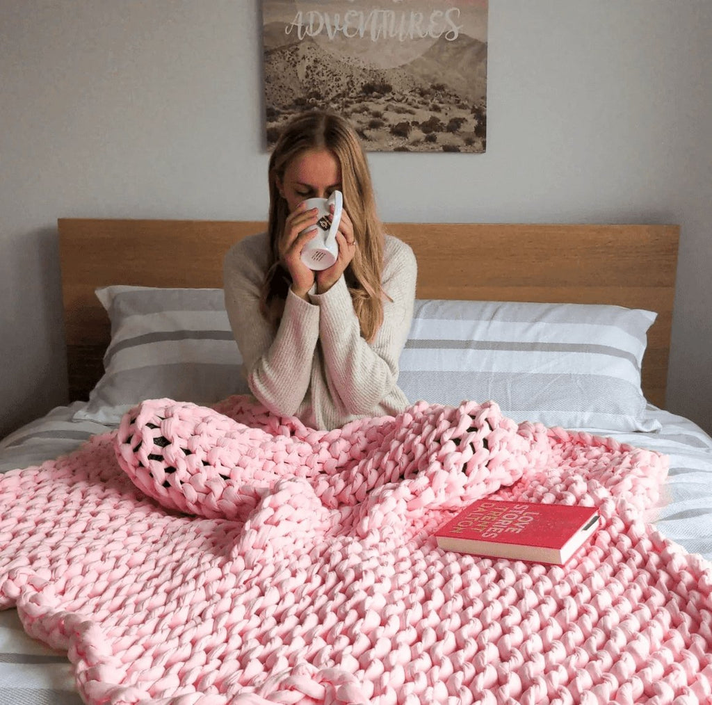 Knitted Weighted Blanket - 40% OFF SALE
