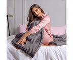Knitted Weighted Blanket - 40% OFF SALE