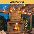 Break-Resistant LED Solar Festoon Lights