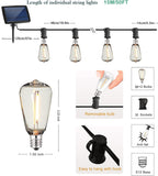 Break-Resistant LED Solar Festoon Lights