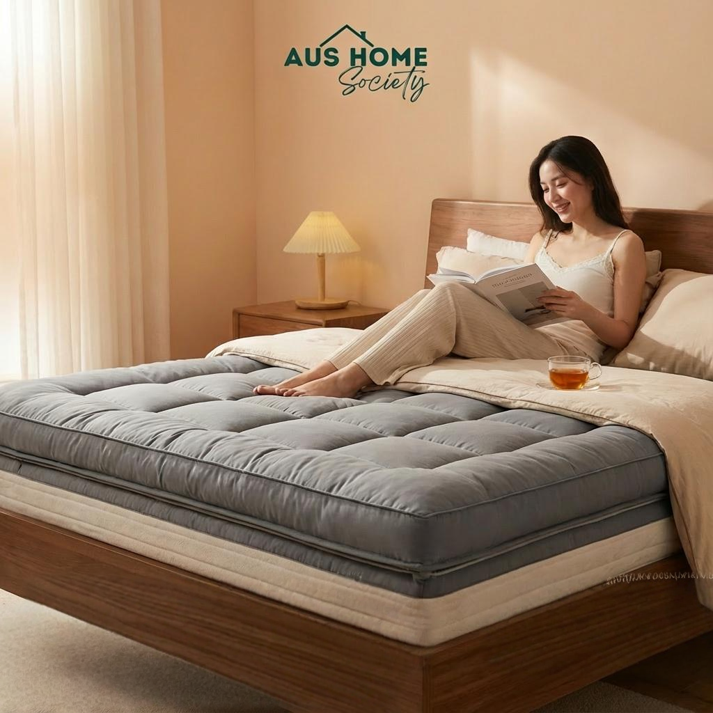 Bamboo Charcoal Mattress Topper - 50% OFF CLEARANCE