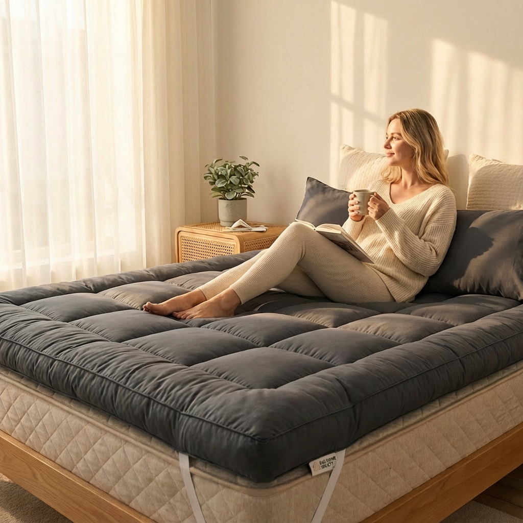 Bamboo Charcoal Mattress Topper - 50% OFF CLEARANCE