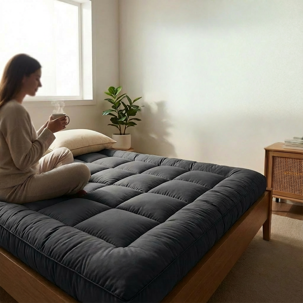 Bamboo Charcoal Mattress Topper - 50% OFF CLEARANCE