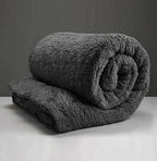 Super Warm Teddy Bear Fleece Thermal Quilt Doona Duvet Cover Set