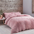 Super Warm Teddy Bear Fleece Thermal Quilt Doona Duvet Cover Set