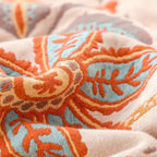 Rustic Bloom Boho Throw