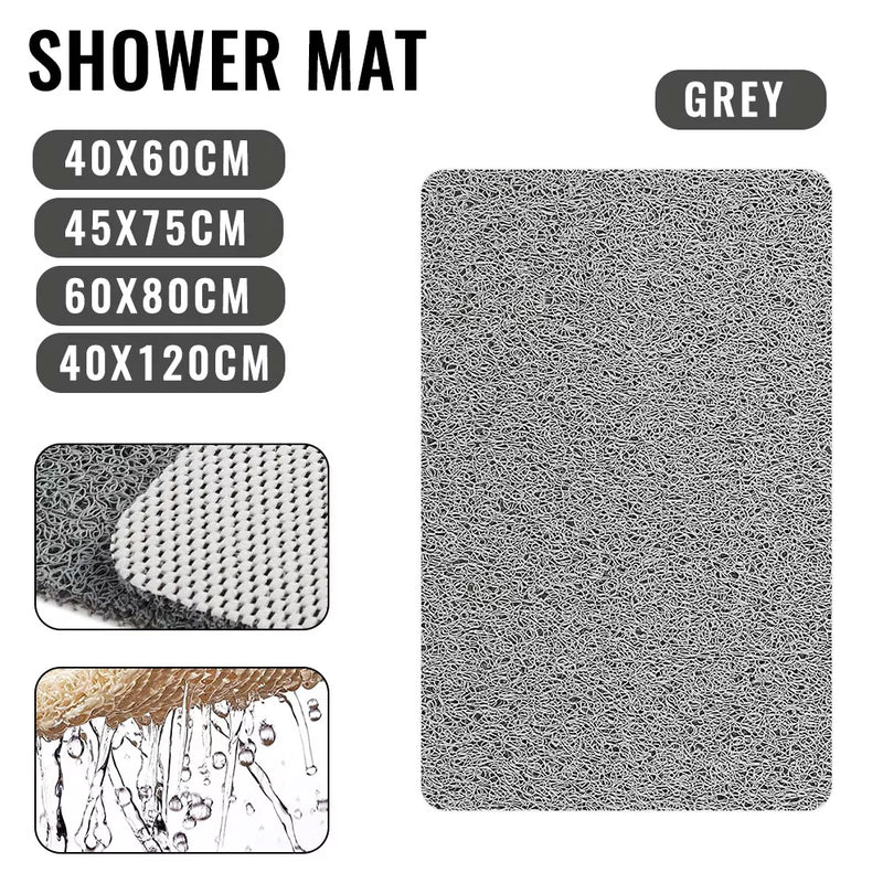 Loofa Non-Slip Shower Mat