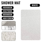 Loofa Non-Slip Shower Mat