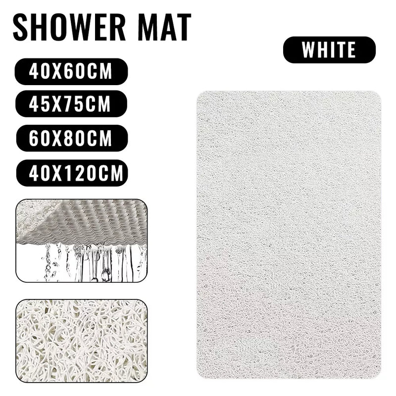Loofa Non-Slip Shower Mat