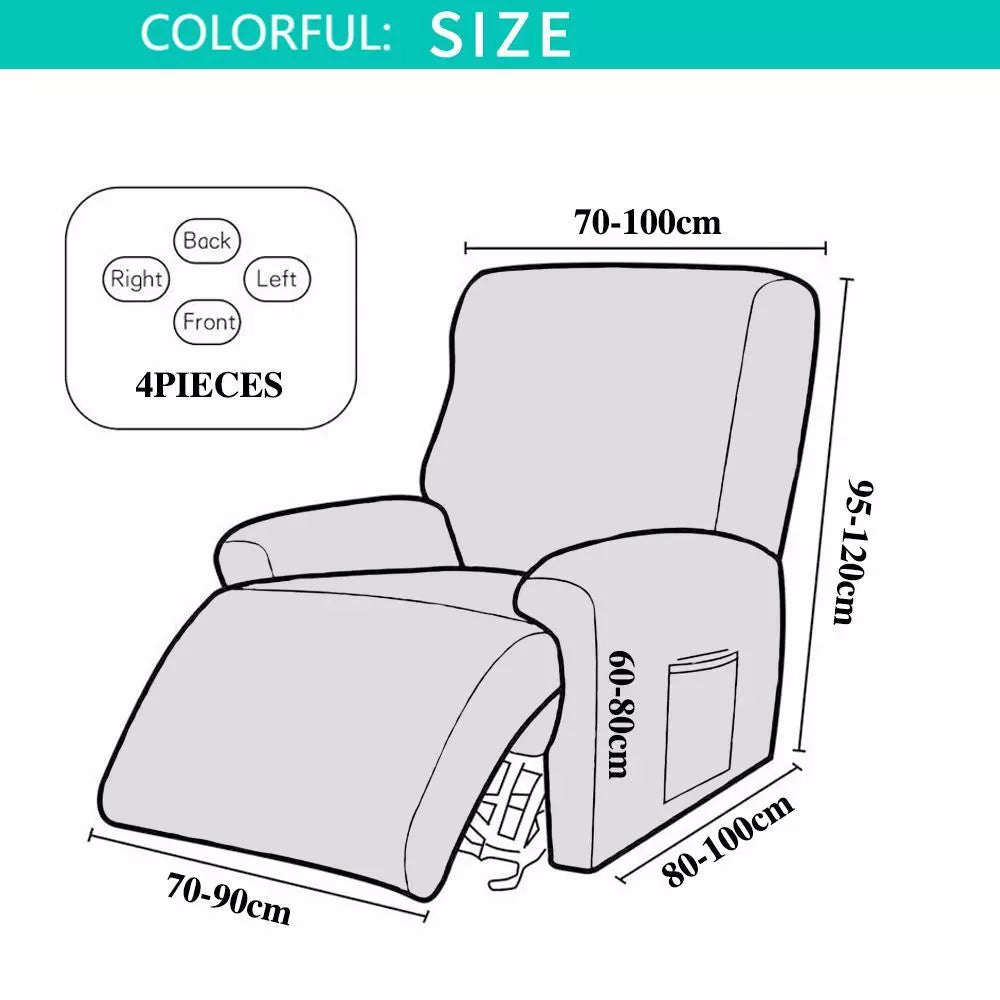 Colourful EasyFit Couch Guard