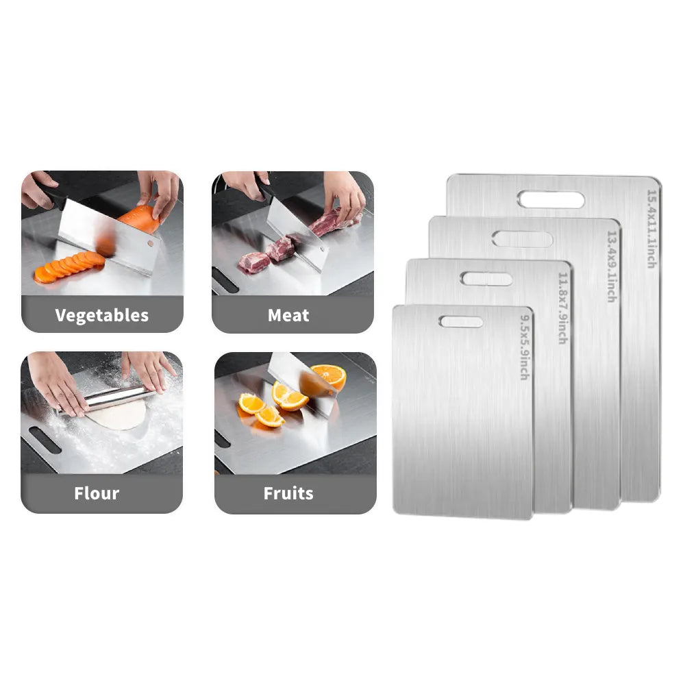 TitanChef™️ - 100% Pure Titanium Cutting Board