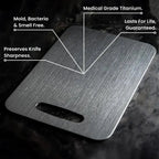 TitanChef™️ - 100% Pure Titanium Cutting Board