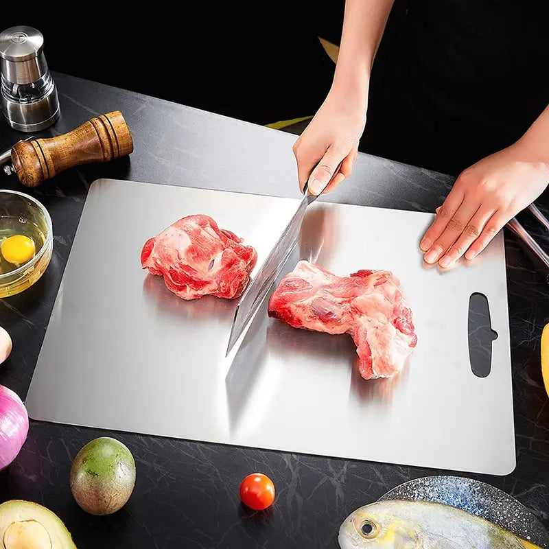 TitanChef™️ - 100% Pure Titanium Cutting Board