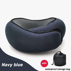Travel Neck Pillow + FREE RFID PASSPORT HOLDER