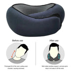 Travel Neck Pillow + FREE RFID PASSPORT HOLDER