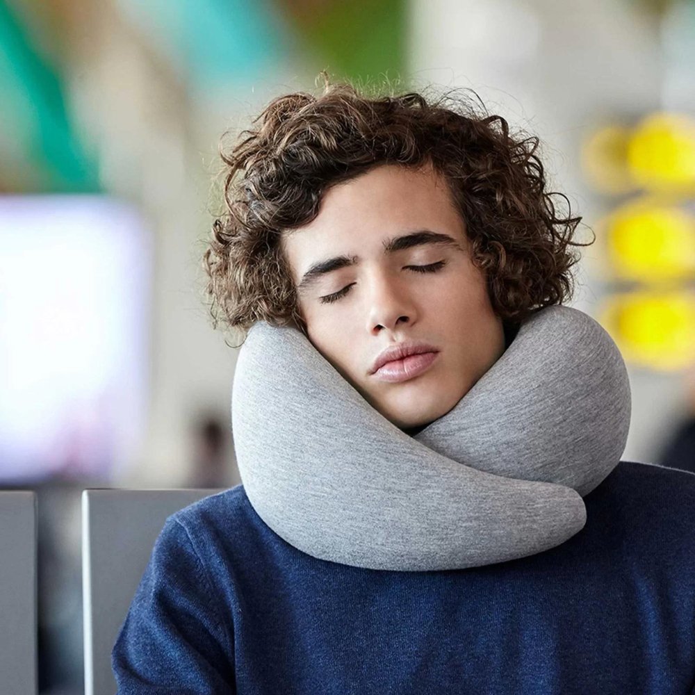 Travel Neck Pillow + FREE RFID PASSPORT HOLDER