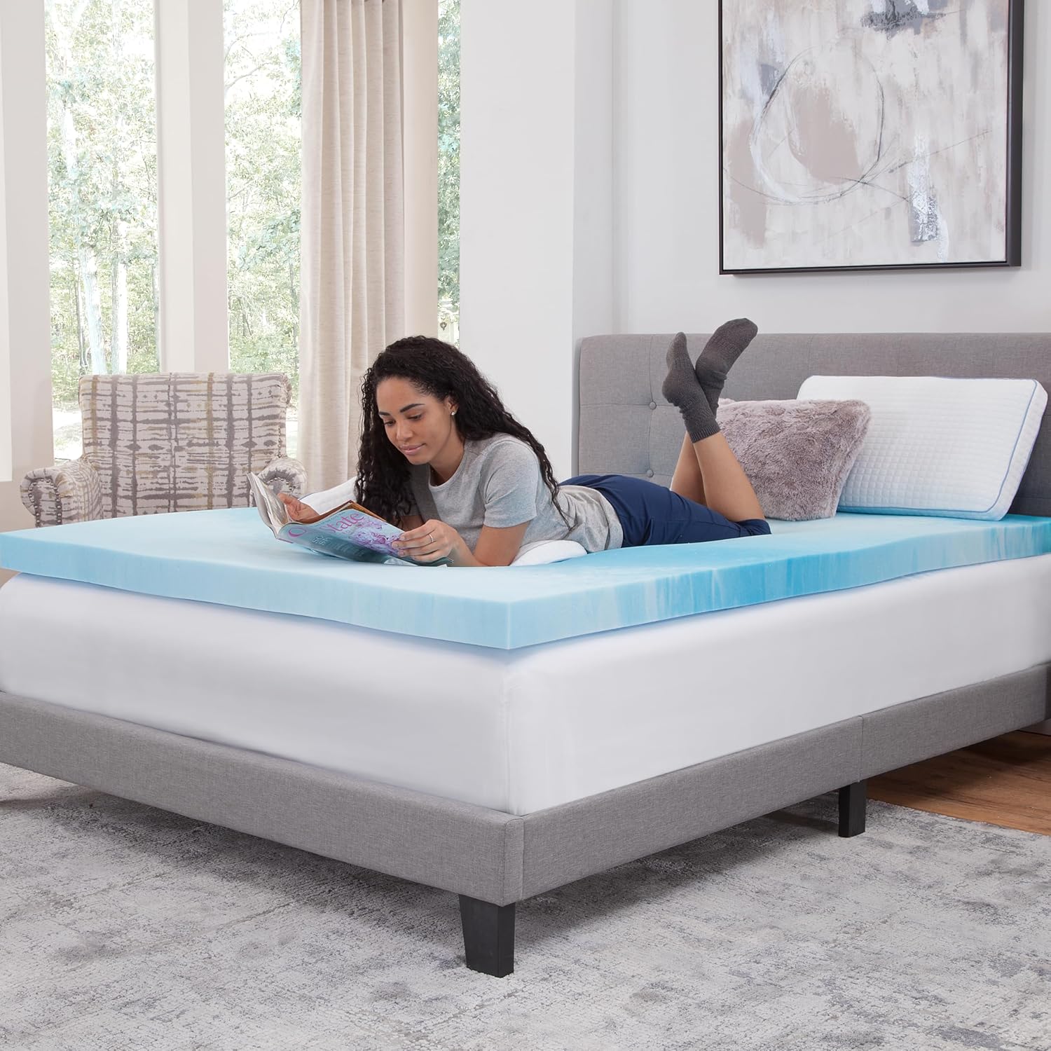 Gel Memory Foam Topper